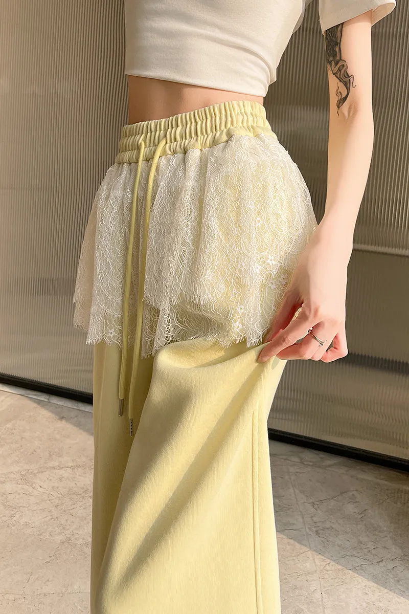 Stylish Women's Wide Leg Pants in Solid Color with Comfortable Fit