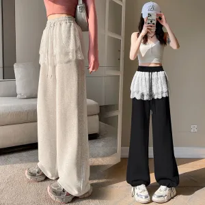 Stylish Women's Wide Leg Pants in Solid Color with Comfortable Fit