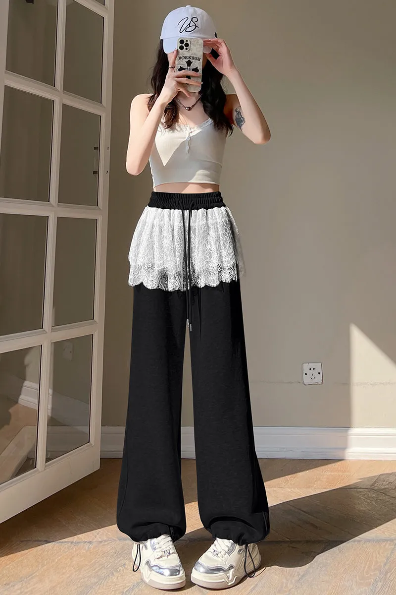 Stylish Women's Wide Leg Pants in Solid Color with Comfortable Fit