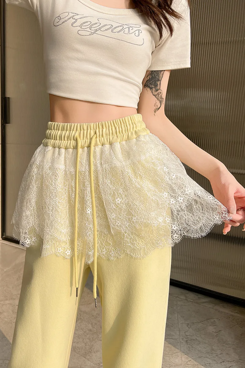 Stylish Women's Wide Leg Pants in Solid Color with Comfortable Fit