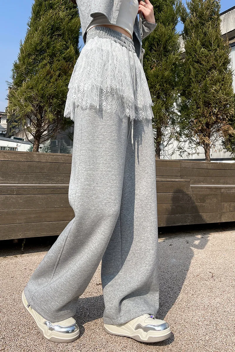 Stylish Women's Wide Leg Pants in Solid Color with Comfortable Fit