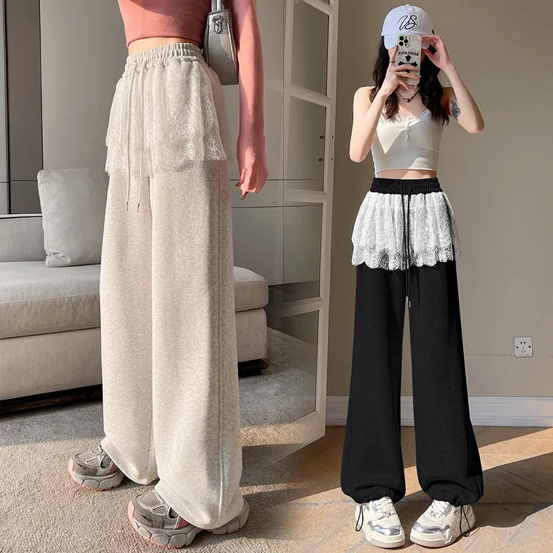 Stylish Women's Wide Leg Pants in Solid Color with Comfortable Fit