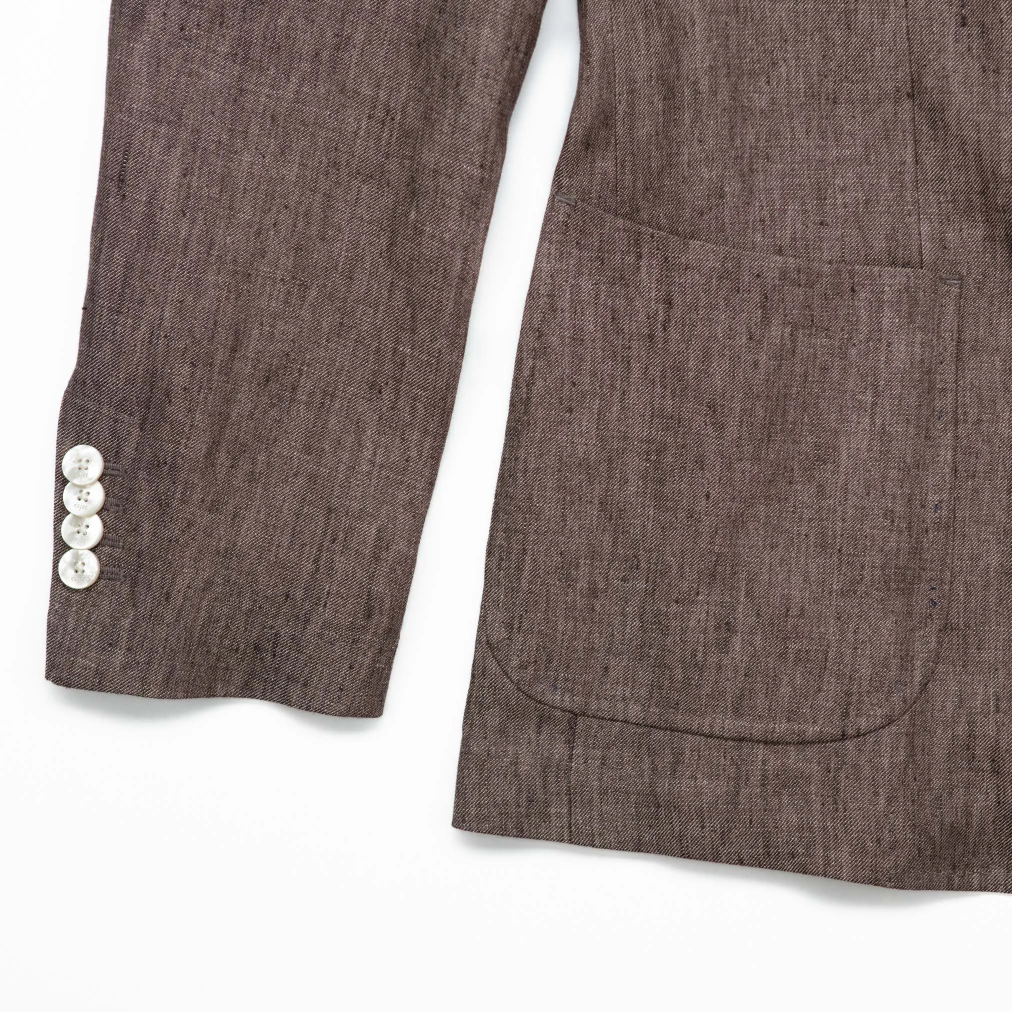 Summer Jacket in Earth Linen