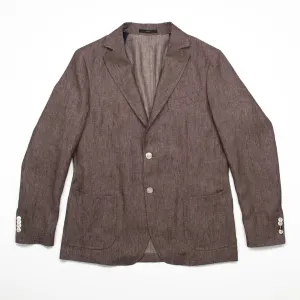 Summer Jacket in Earth Linen