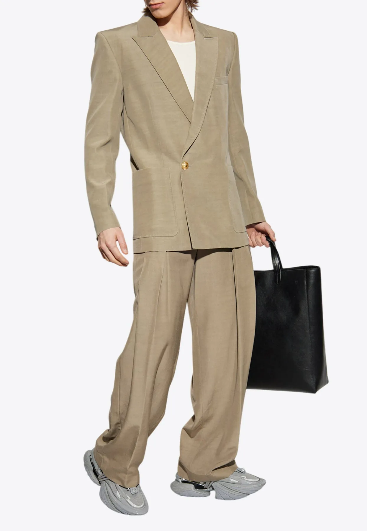 Tailored Cupro Jacket