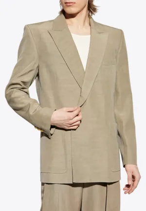 Tailored Cupro Jacket