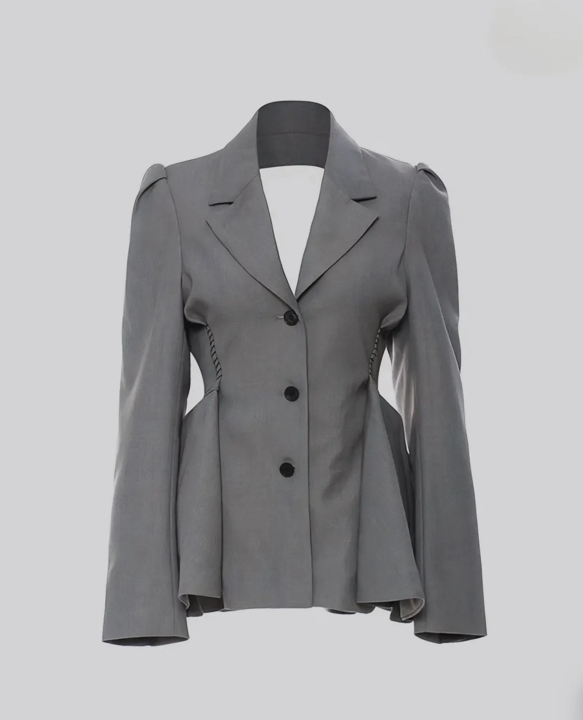 Tailored Cutout Back Blazer