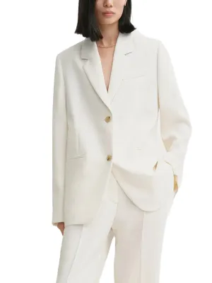 Tailored Suit Jacket Off-White