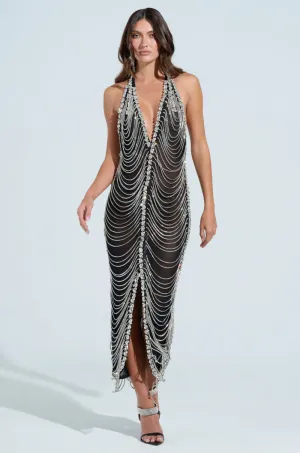 TALK IT OVER MAXI DRESS