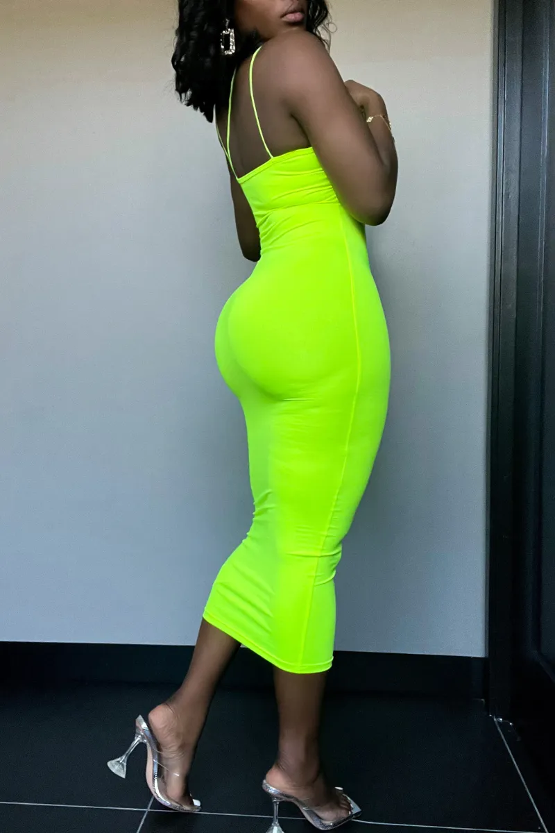 TIANA BODYCON (GREEN) | DRESS