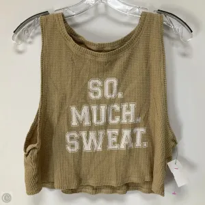Top Sleeveless By Aerie In Tie Dye Print, Size: L