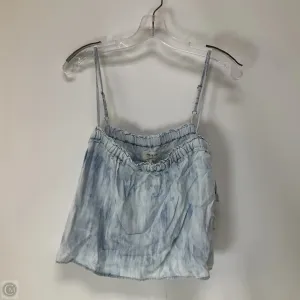 Top Sleeveless By Cloth & Stone In Tie Dye Print, Size: M