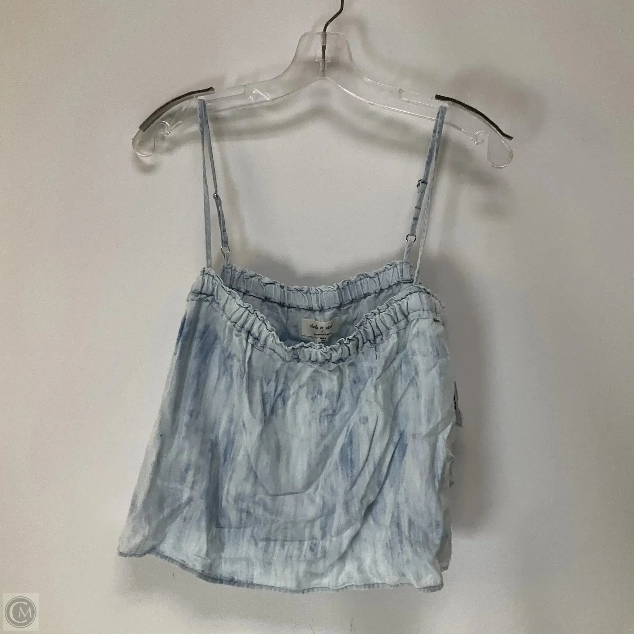 Top Sleeveless By Cloth & Stone In Tie Dye Print, Size: M
