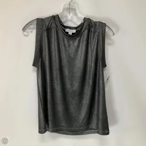 Top Sleeveless By Evereve In Grey, Size: S