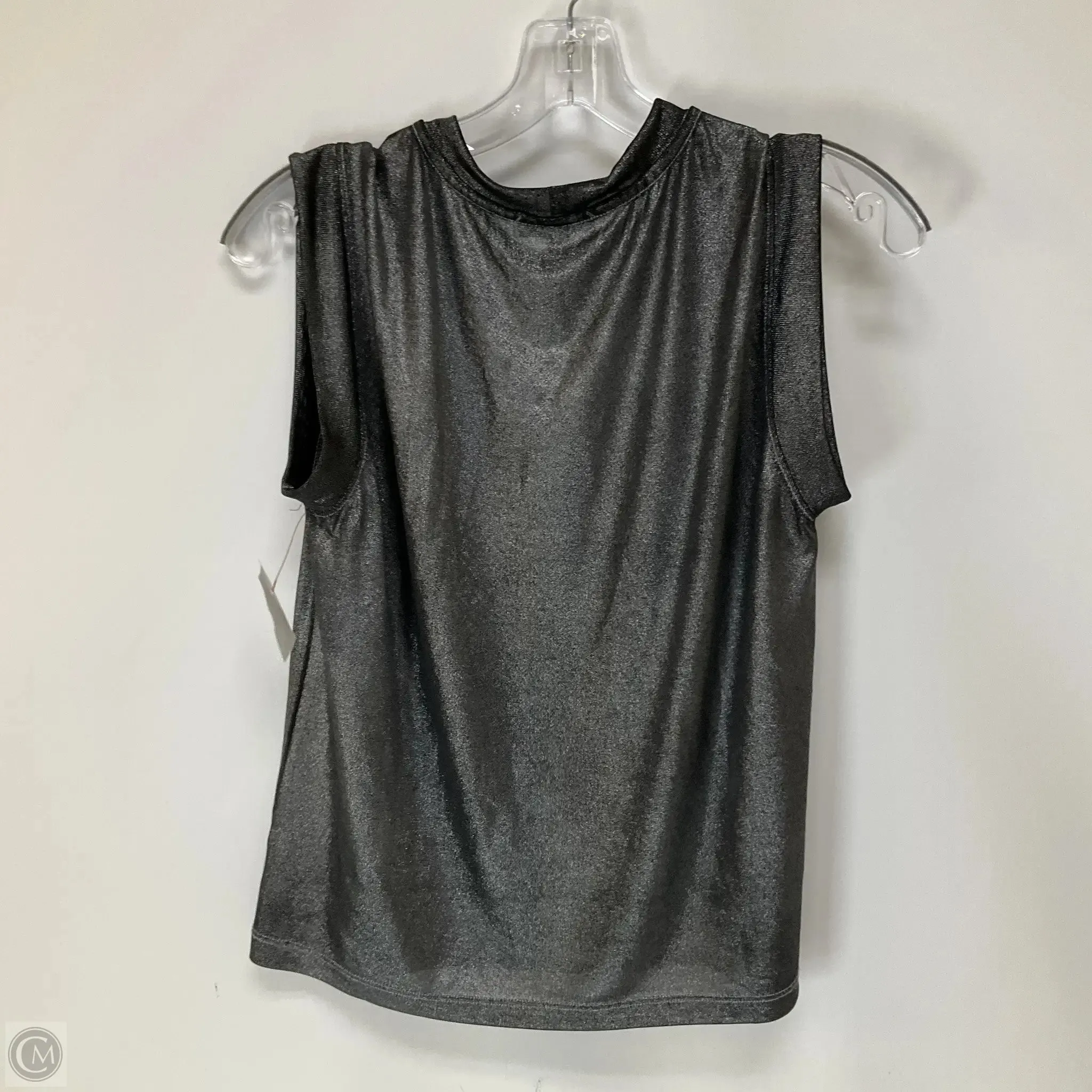 Top Sleeveless By Evereve In Grey, Size: S