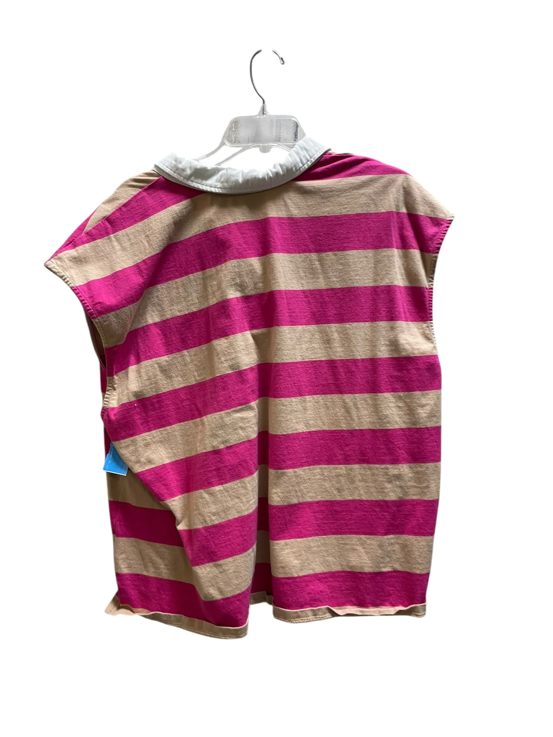 Top Sleeveless By Maeve In Striped Pattern, Size: 2x