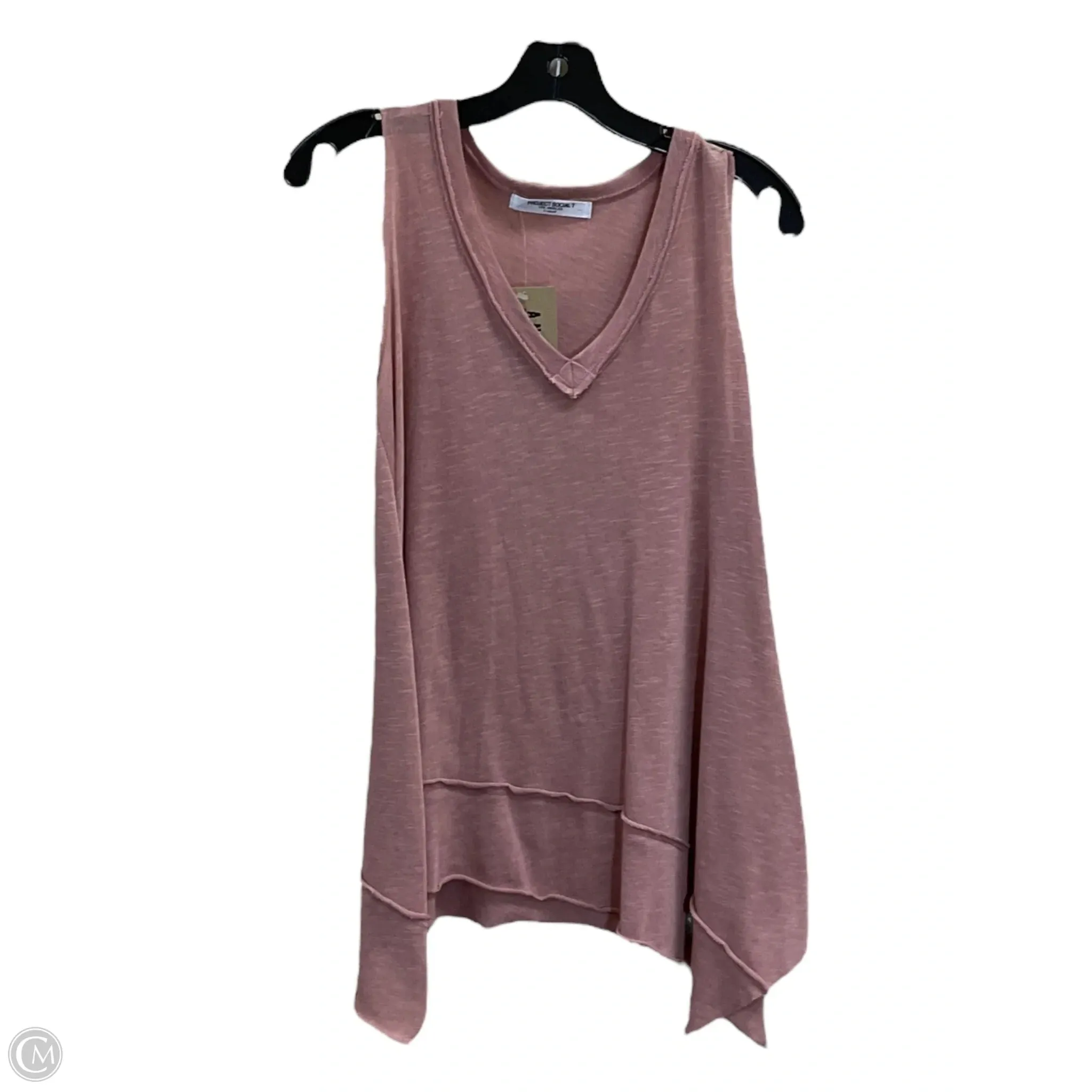 Top Sleeveless By Project Social Tee In Red, Size: Xs