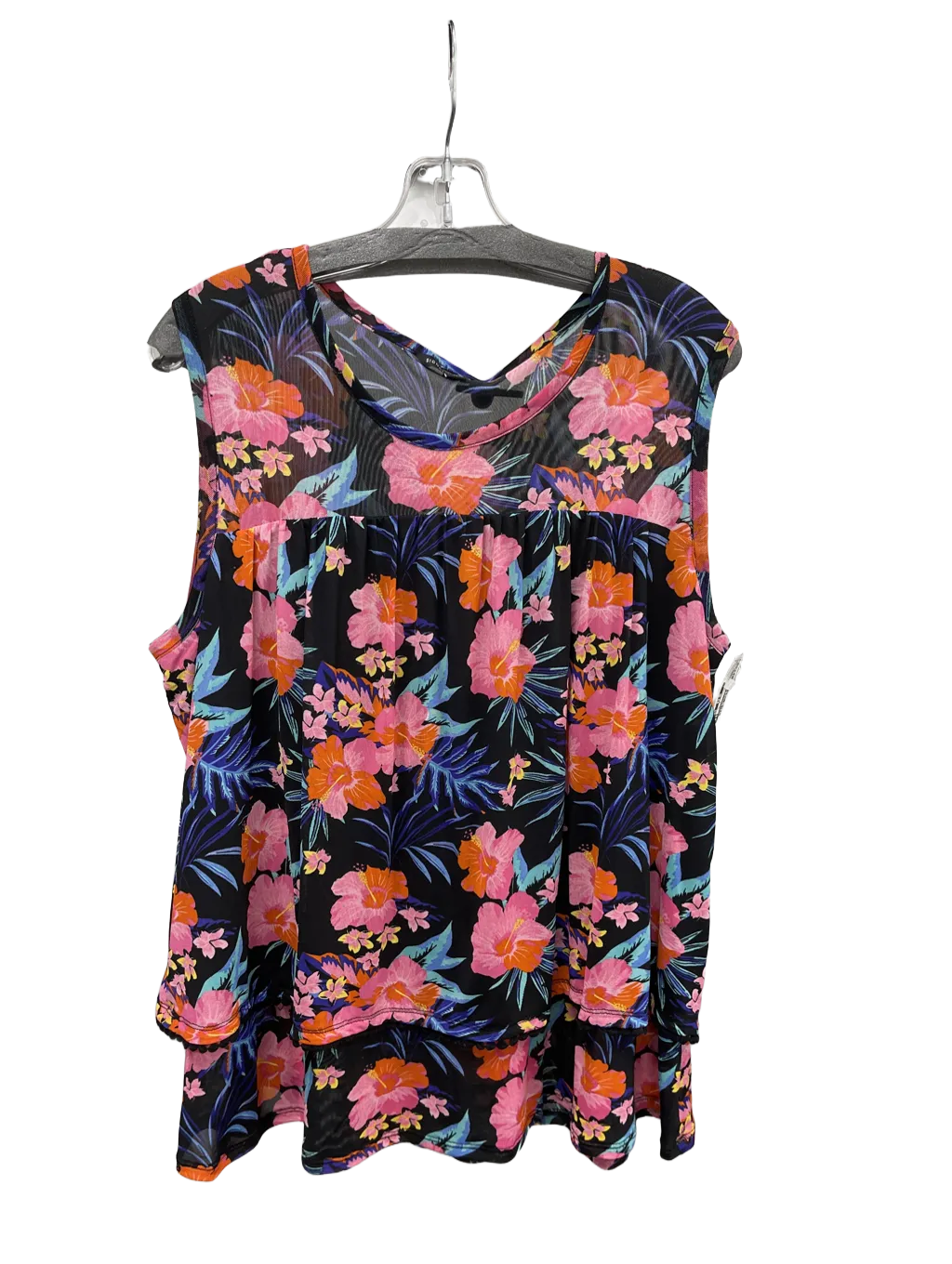 Top Sleeveless By Signature Studio  Size: L