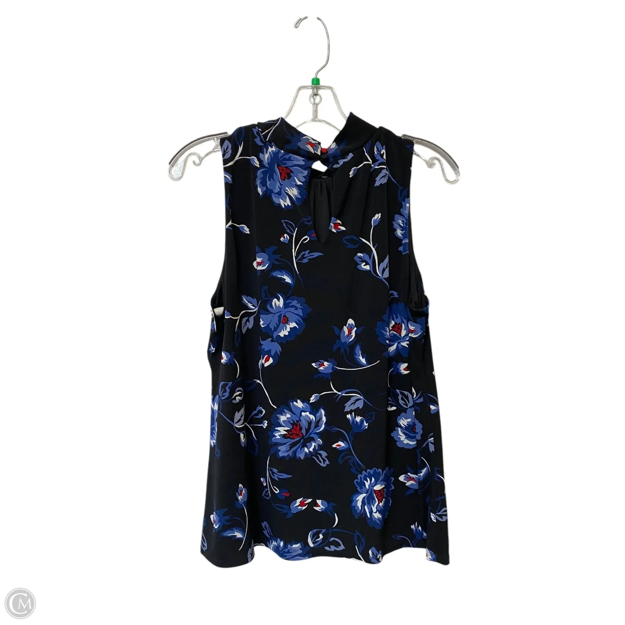 Top Sleeveless By White House Black Market In Floral Print, Size: M