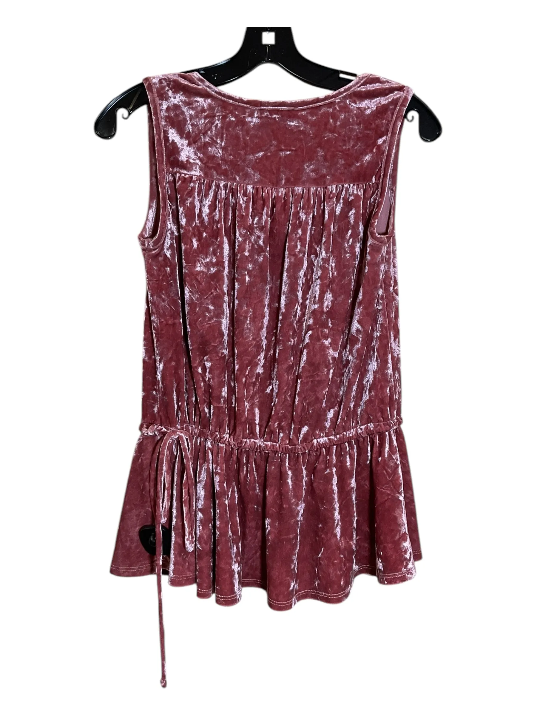 Tunic Sleeveless By Sage In Pink, Size: S