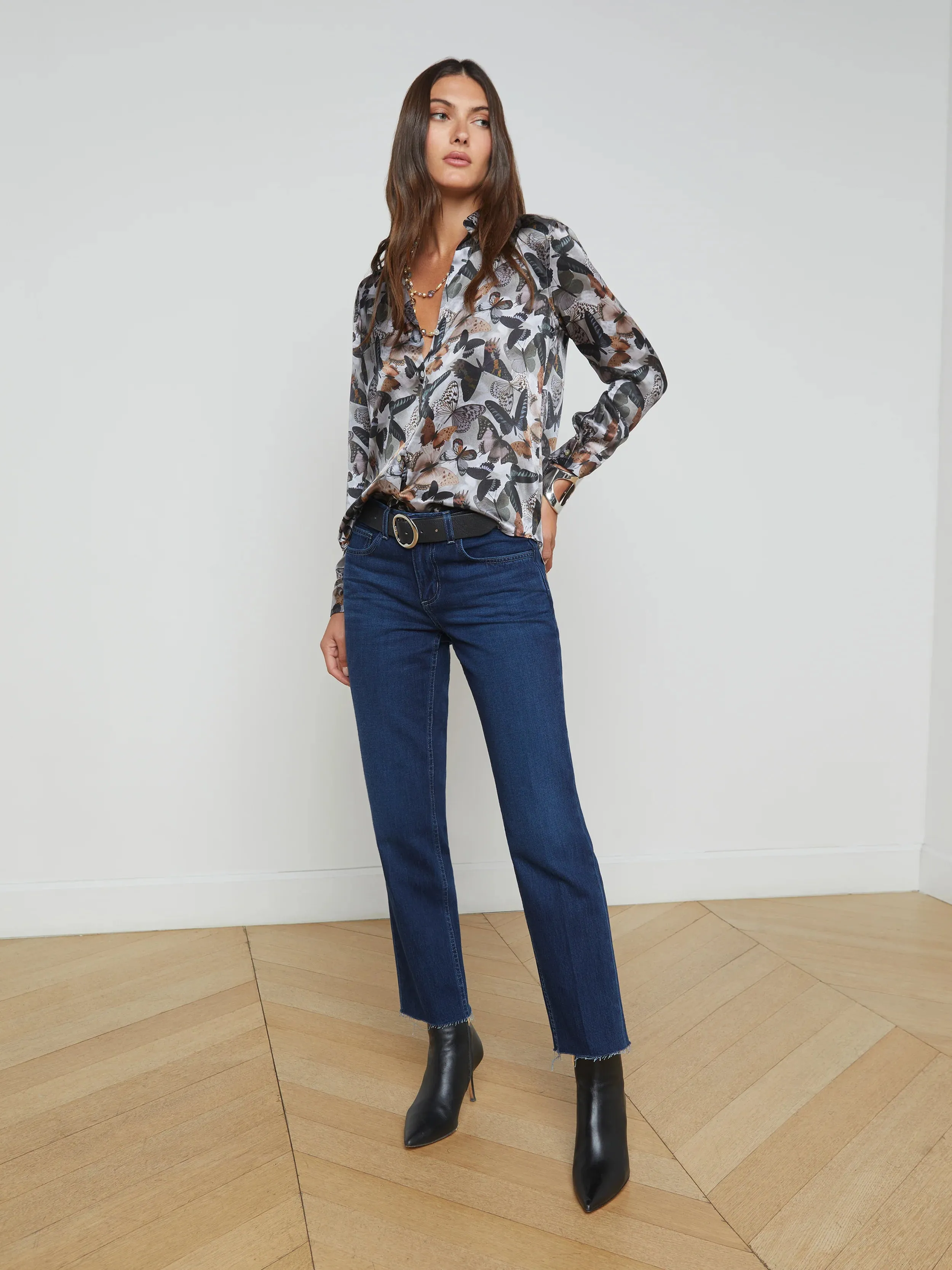 TYLER SILK BLOUSE