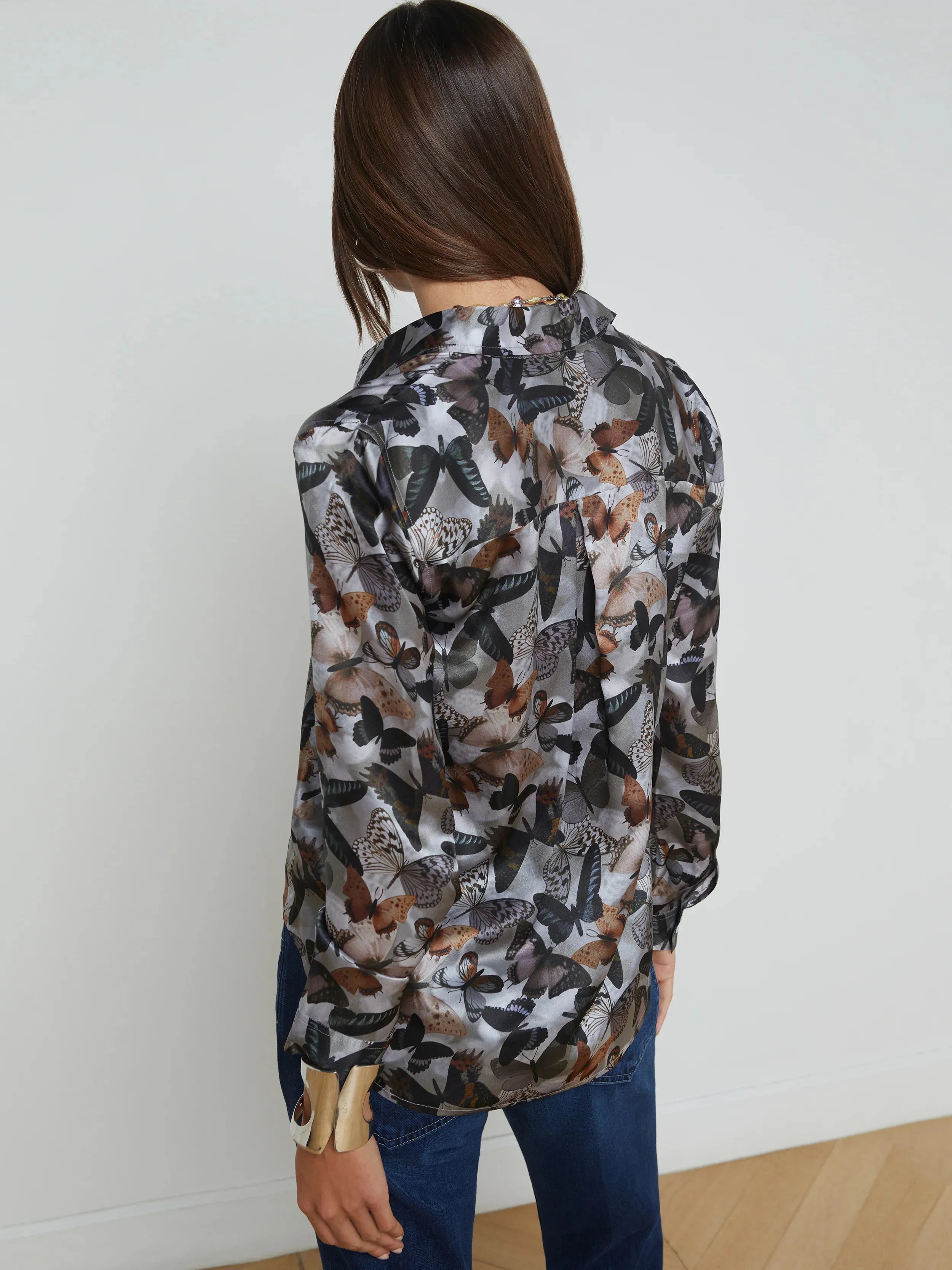 TYLER SILK BLOUSE