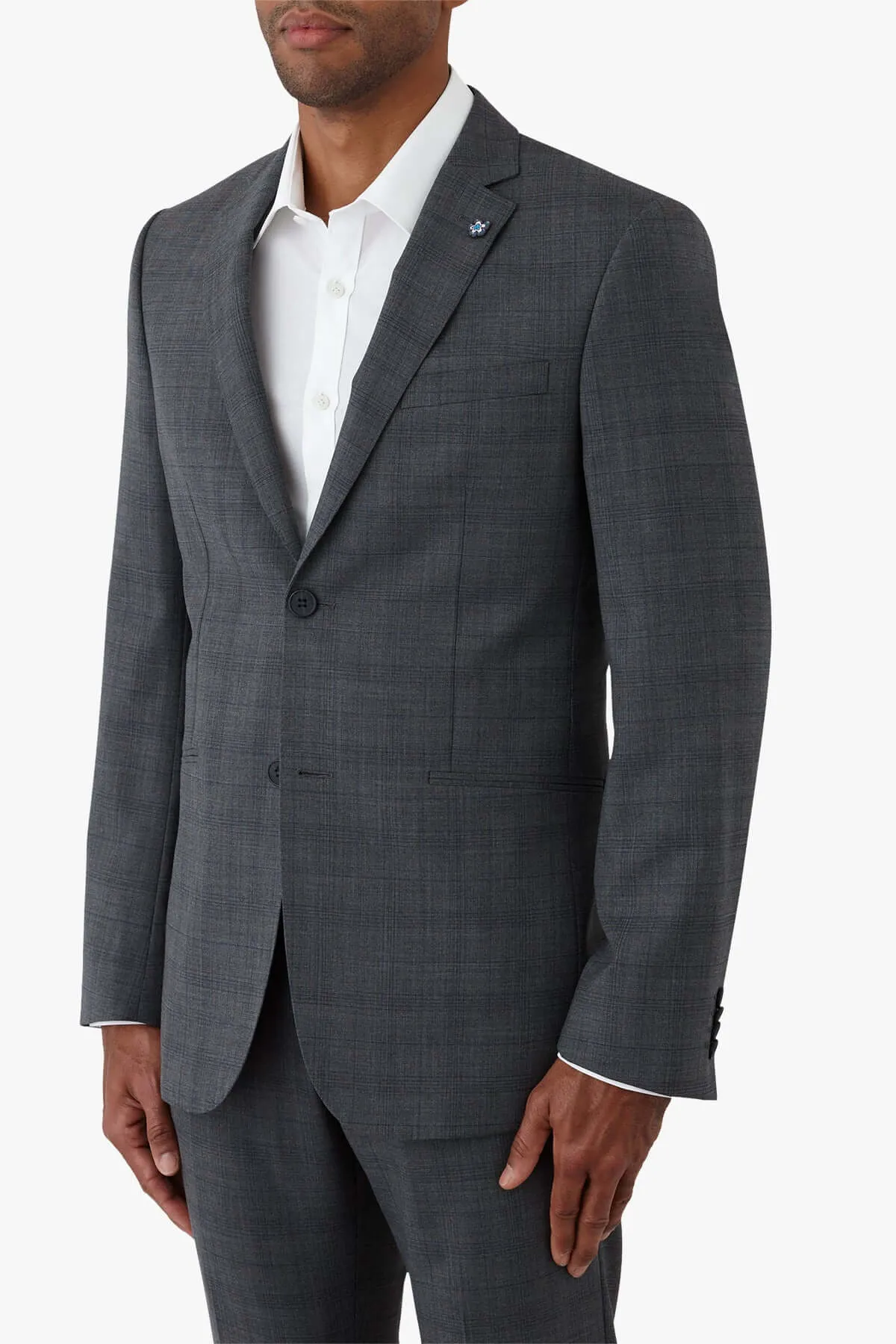 Uberstone | Jayson Slim Classic Check Jacket