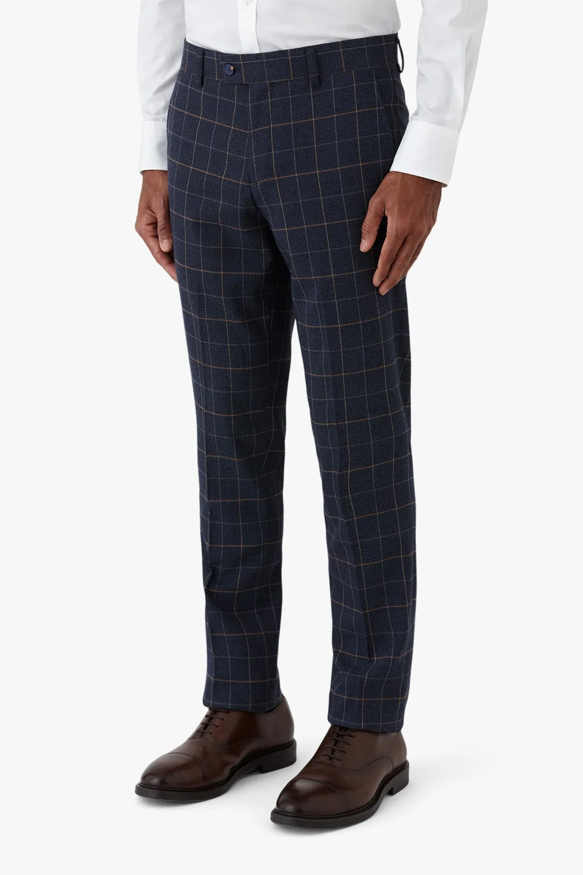 Uberstone | Joe Slim Window Check Trouser