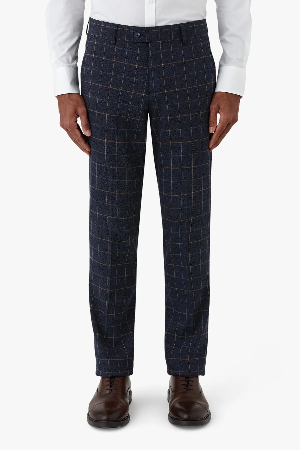 Uberstone | Joe Slim Window Check Trouser