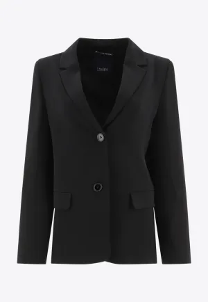 Undici Single-Breasted V-neck Blazer