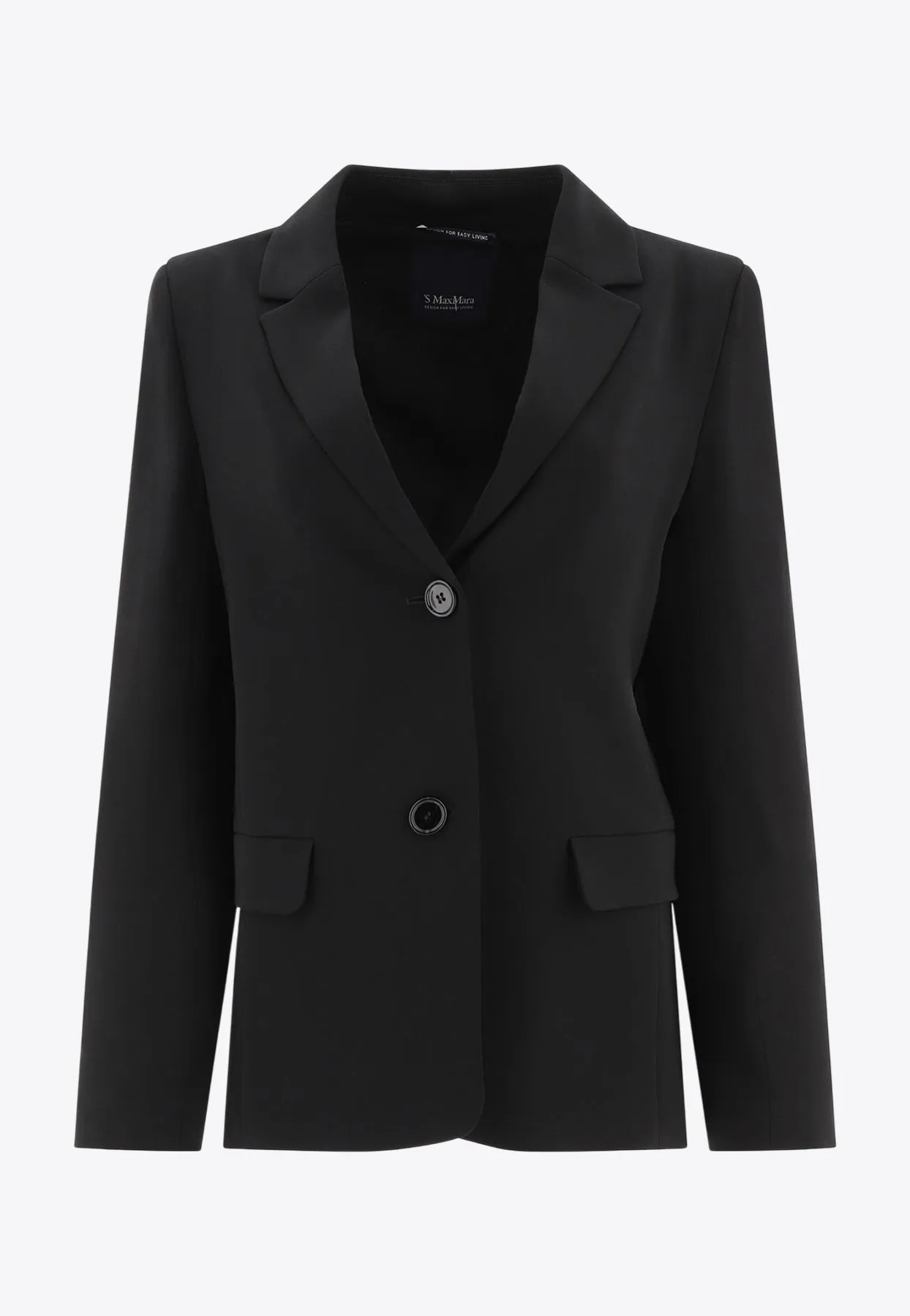 Undici Single-Breasted V-neck Blazer