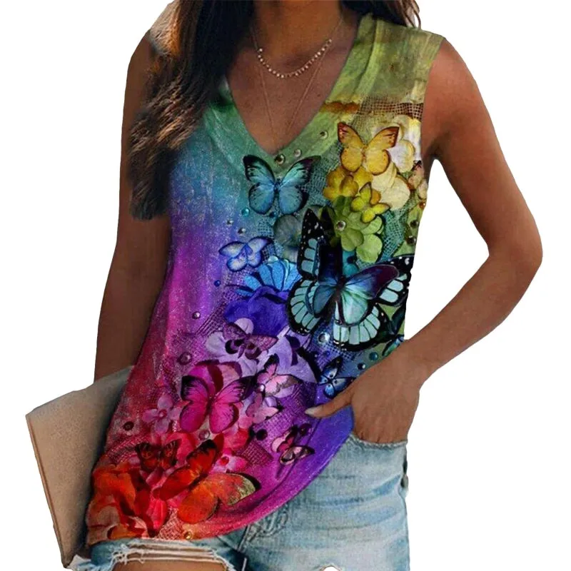 V-neck Casual Boho top