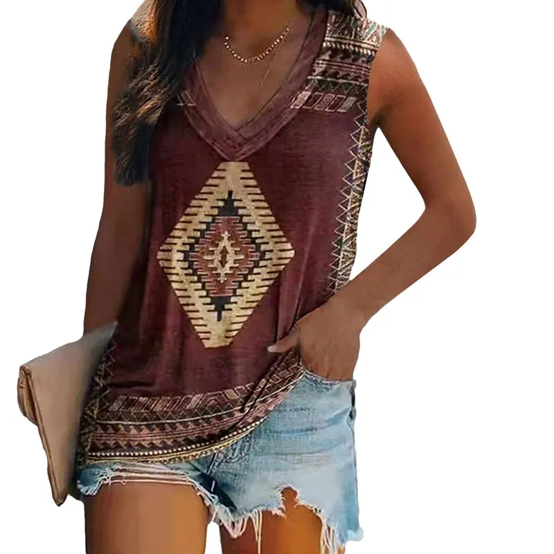 V-neck Casual Boho top
