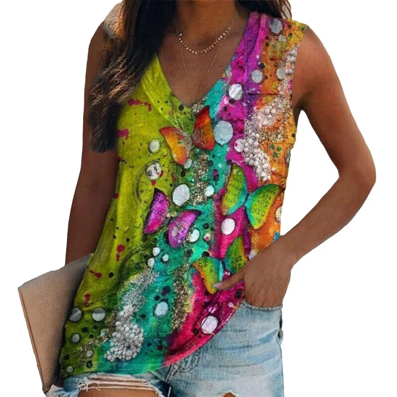 V-neck Casual Boho top