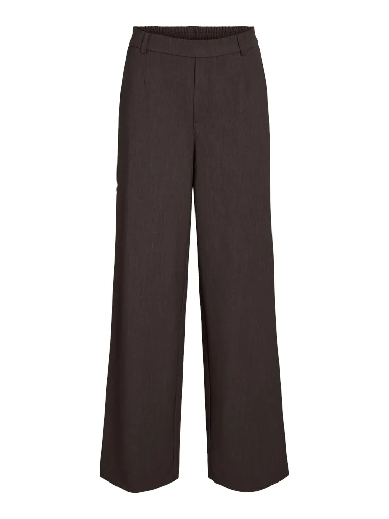 Varone High Waist Wide Trousers | Brown