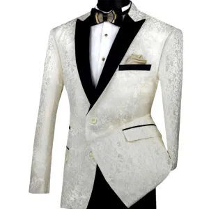 VINCI: Floral Pattern Sports Coat BF-2