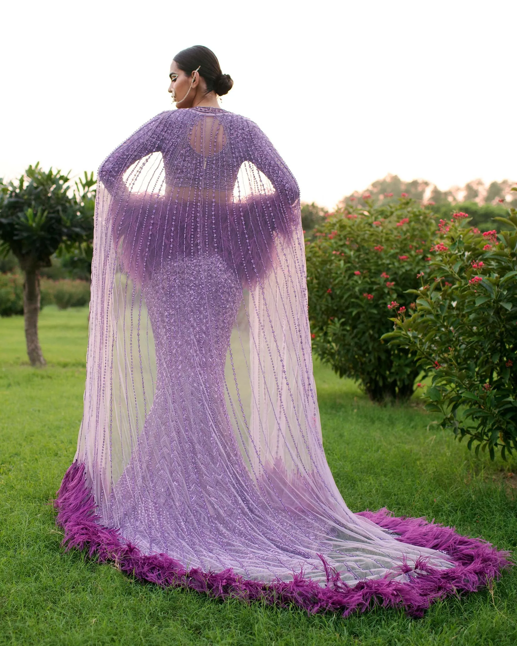 VIOLETTE BRIDAL LEHENGA SET