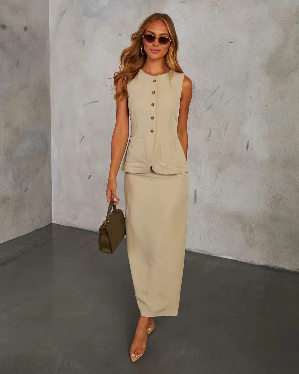 Vivianna Button Down Vest