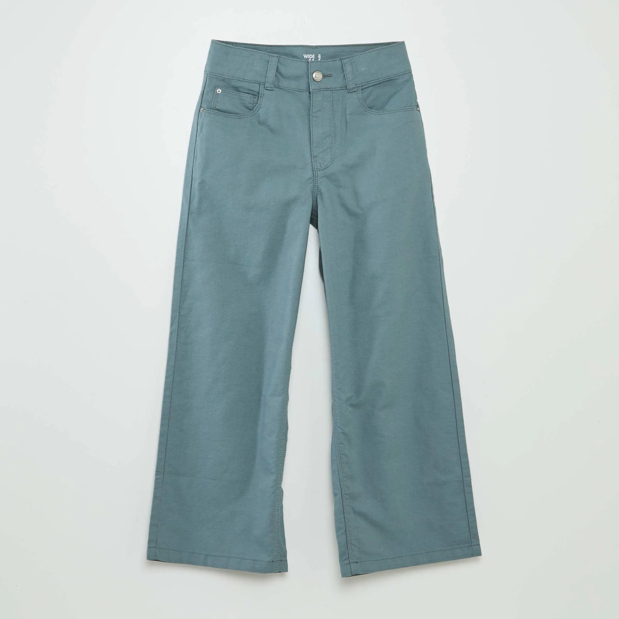 Wide-leg chinos BLUE