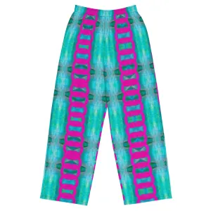 Wide-Leg Pants (Unisex)(Chain Collection) RJSTH@Fabric#8 RJSTHS2022 RJS