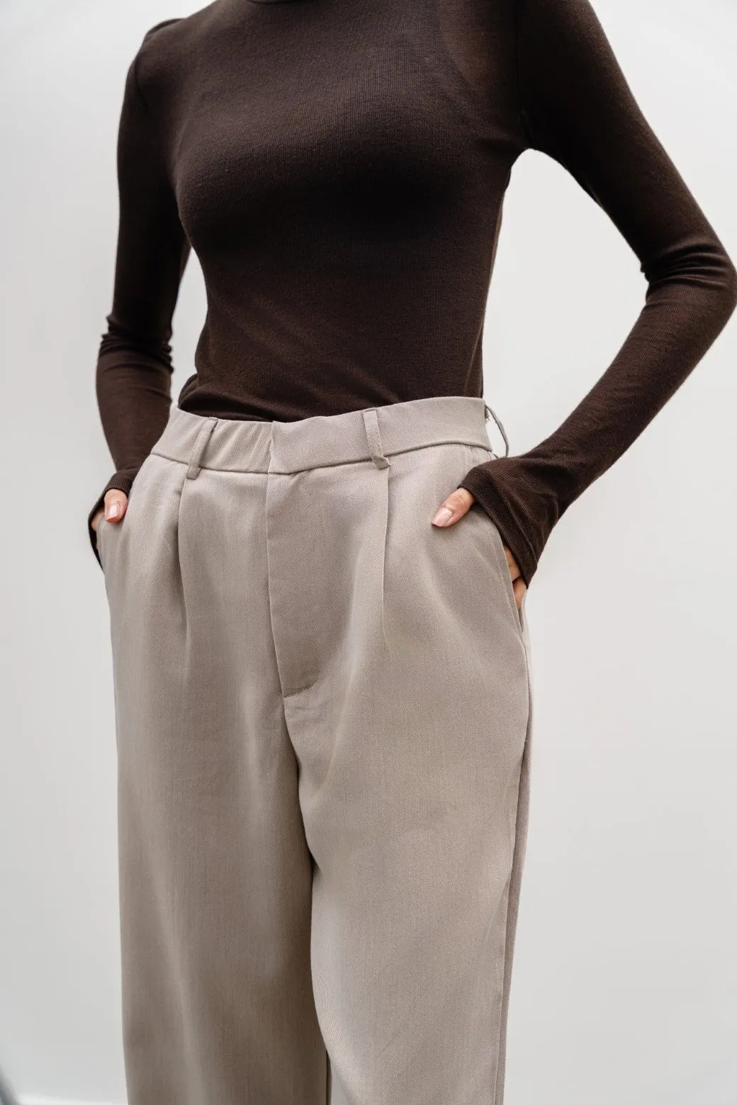 WIDE LEG TROUSERS