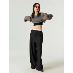 Wide-Leg Trousers