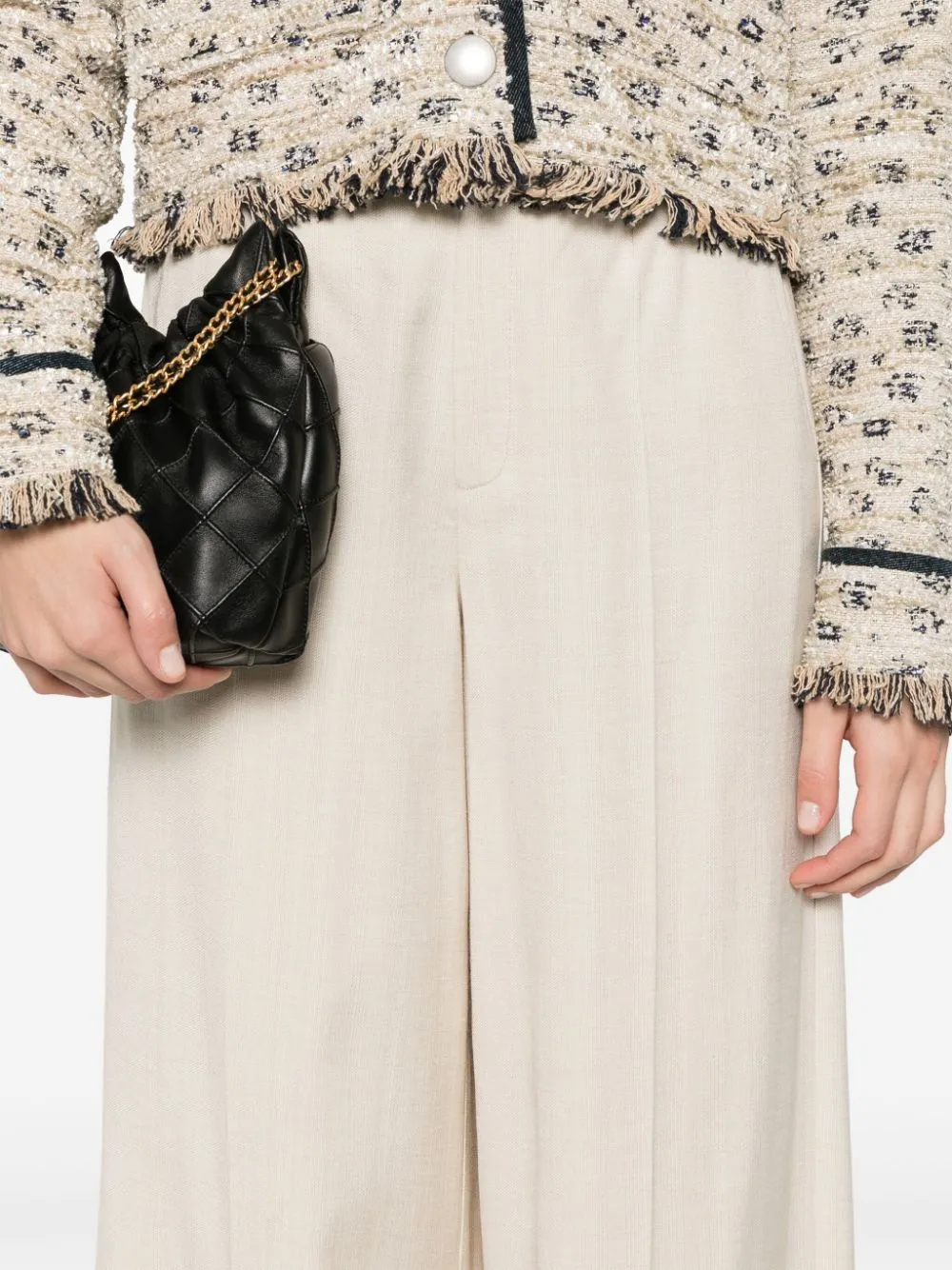 Wide-leg trousers