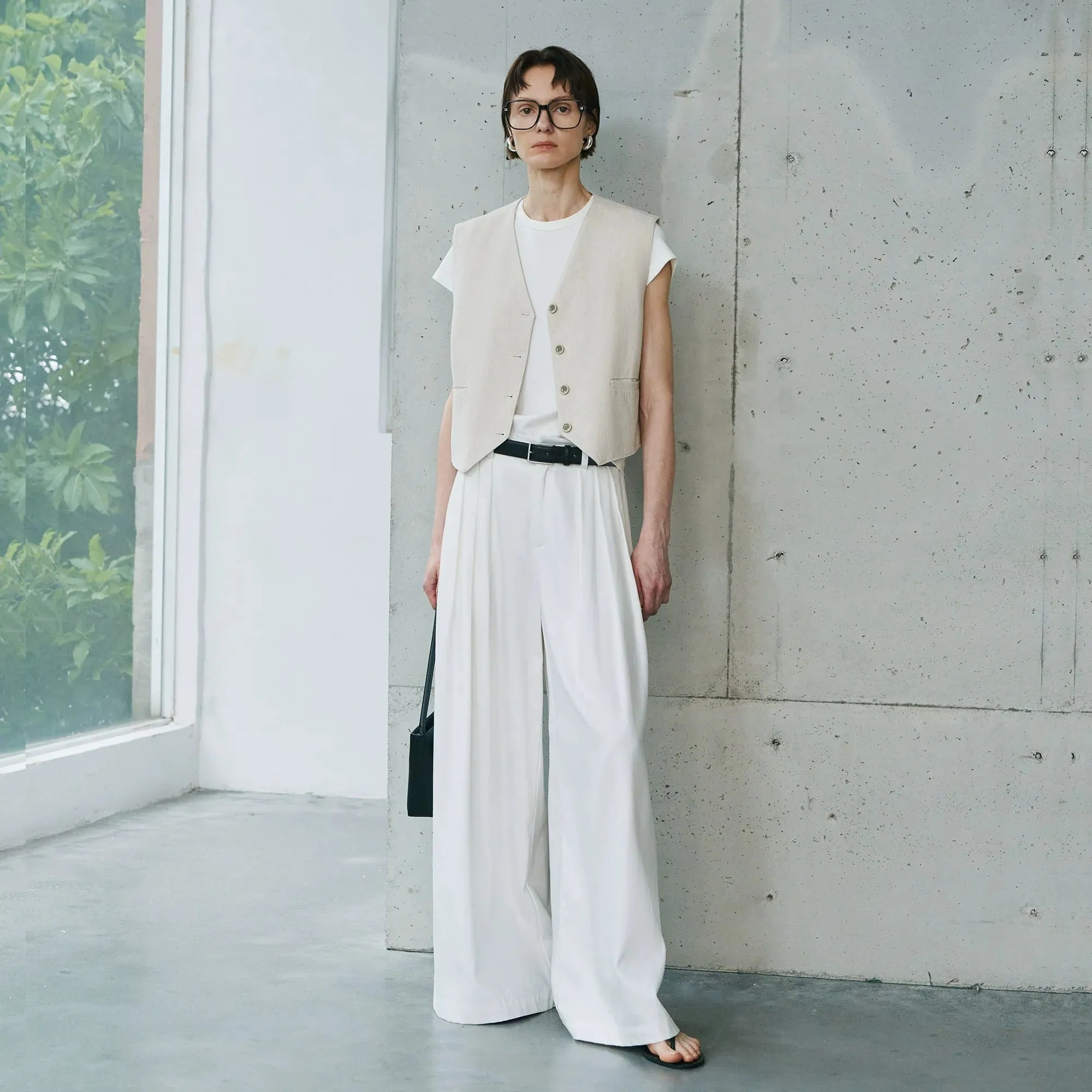 Wide-Leg Trousers
