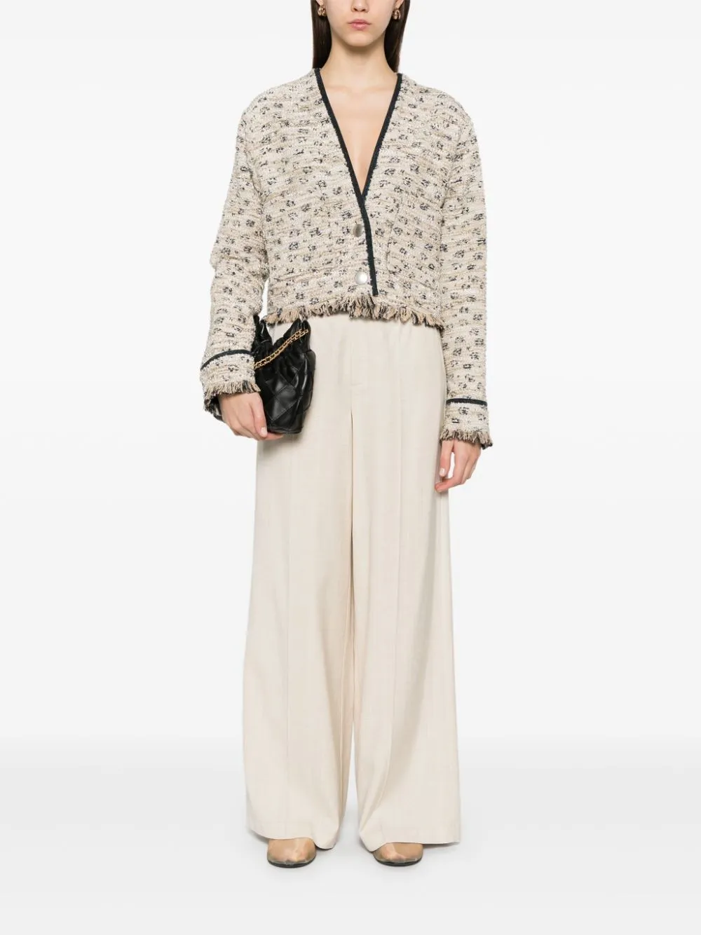 Wide-leg trousers