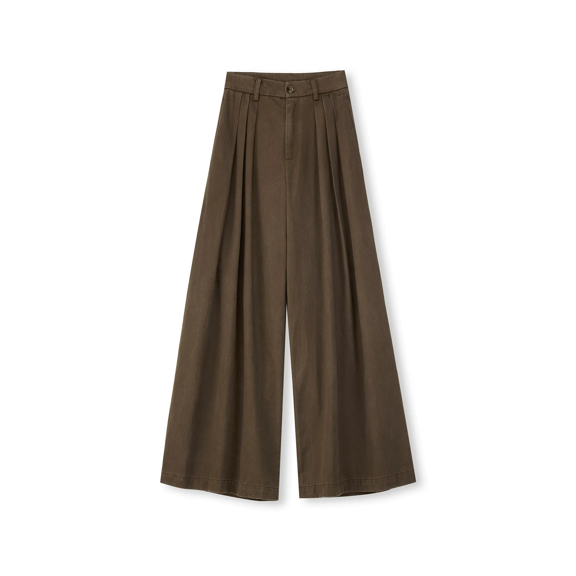 Wide-Leg Trousers