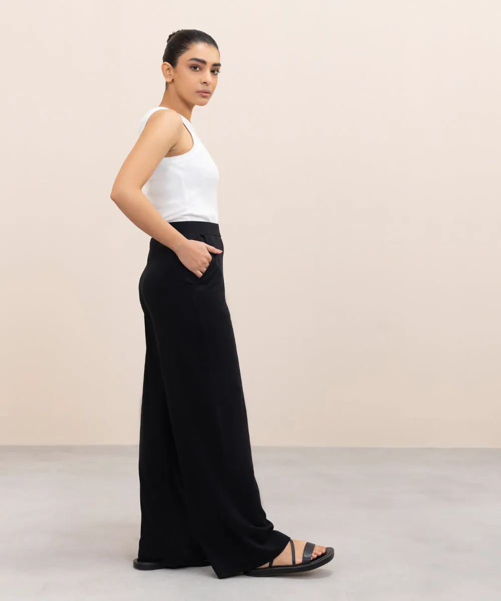 Wide Leg Trousers