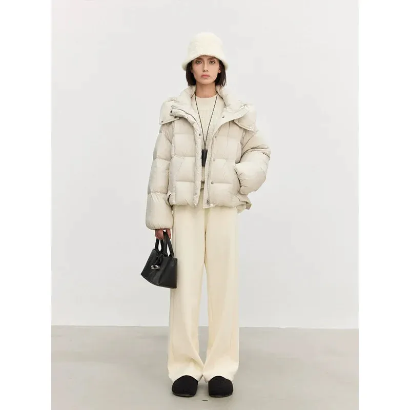 Wide-Leg Wool Trousers