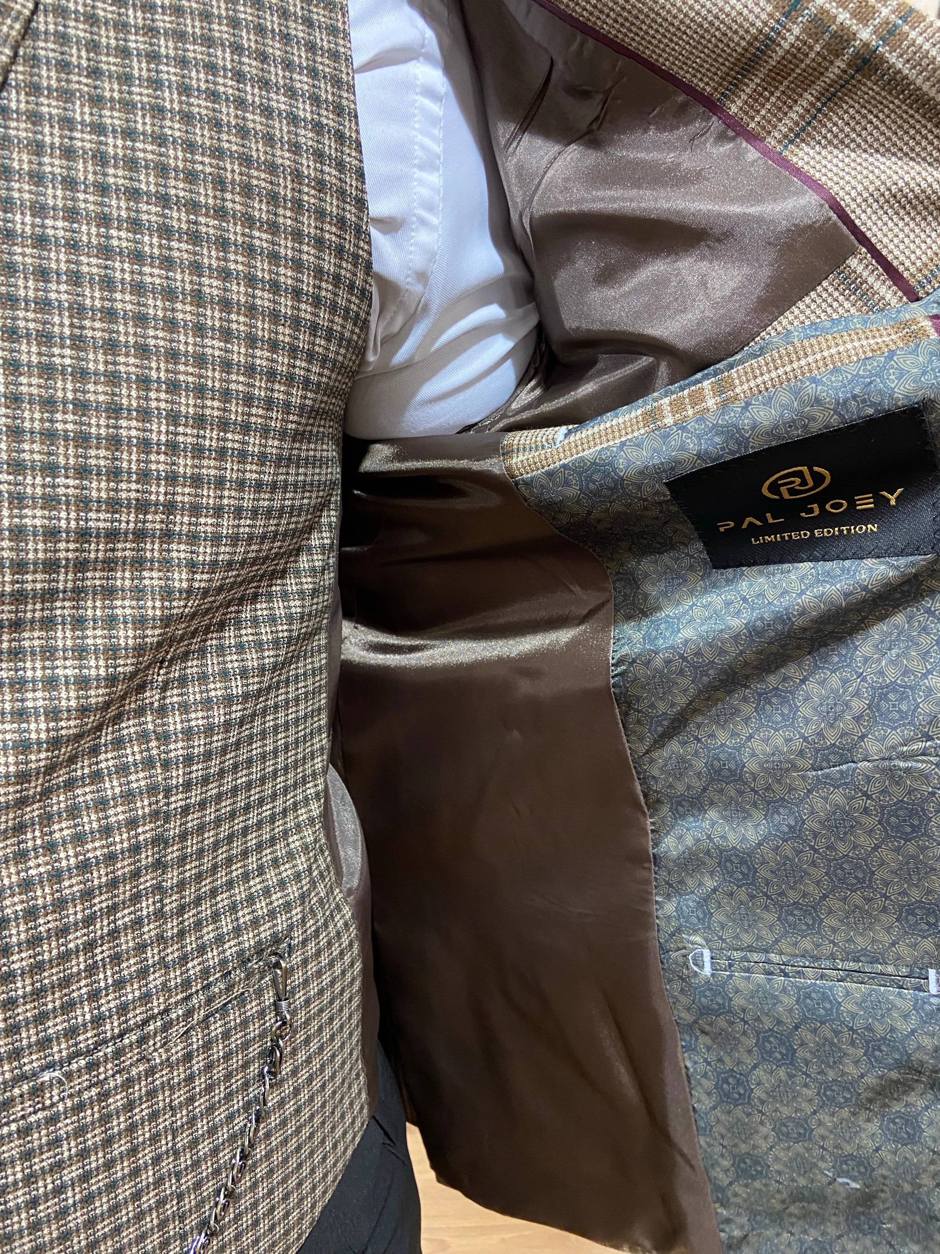 Wilson - Brown/Green 3 Piece Suit