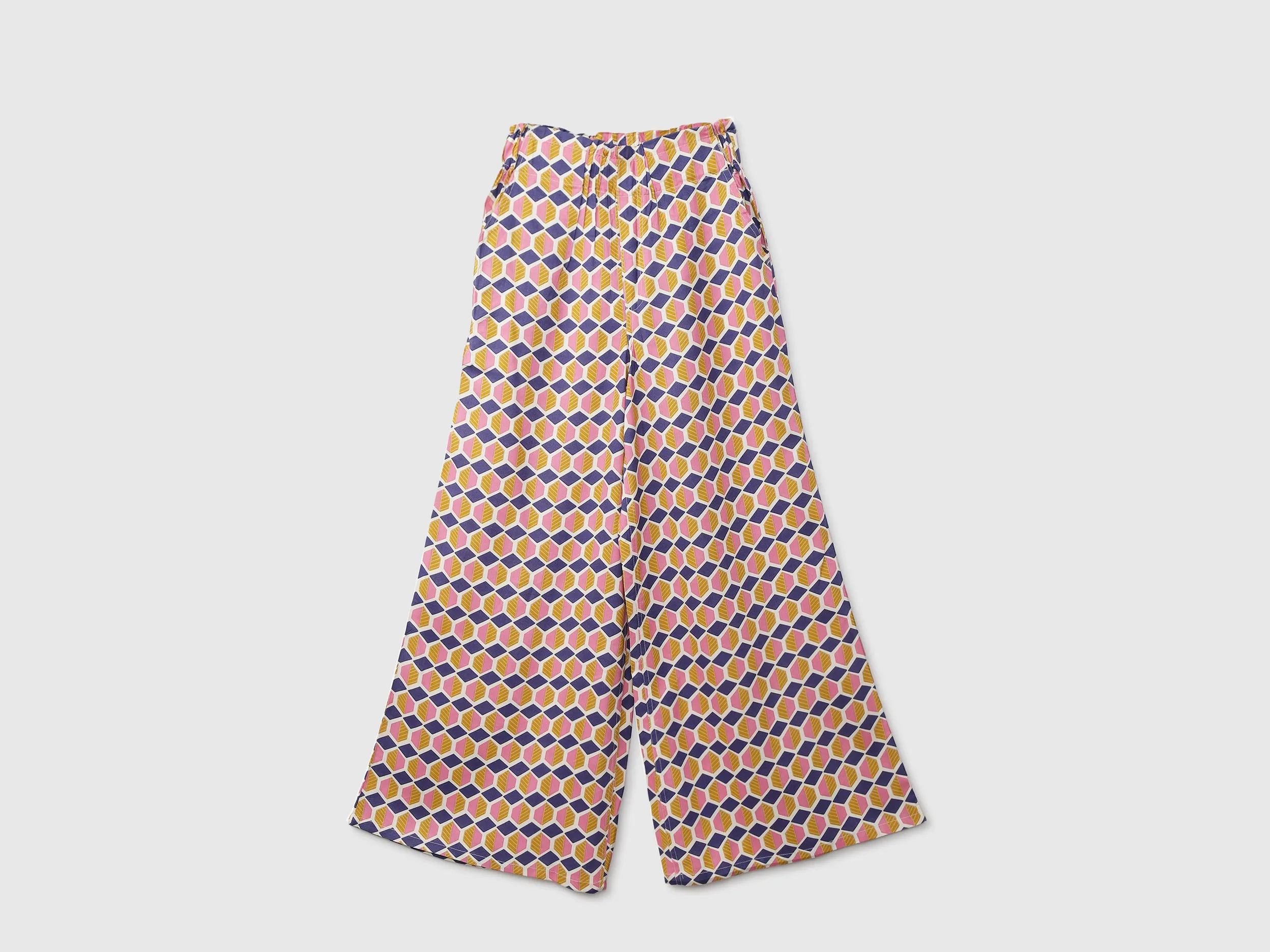Women Printed Wide Leg Palazzo